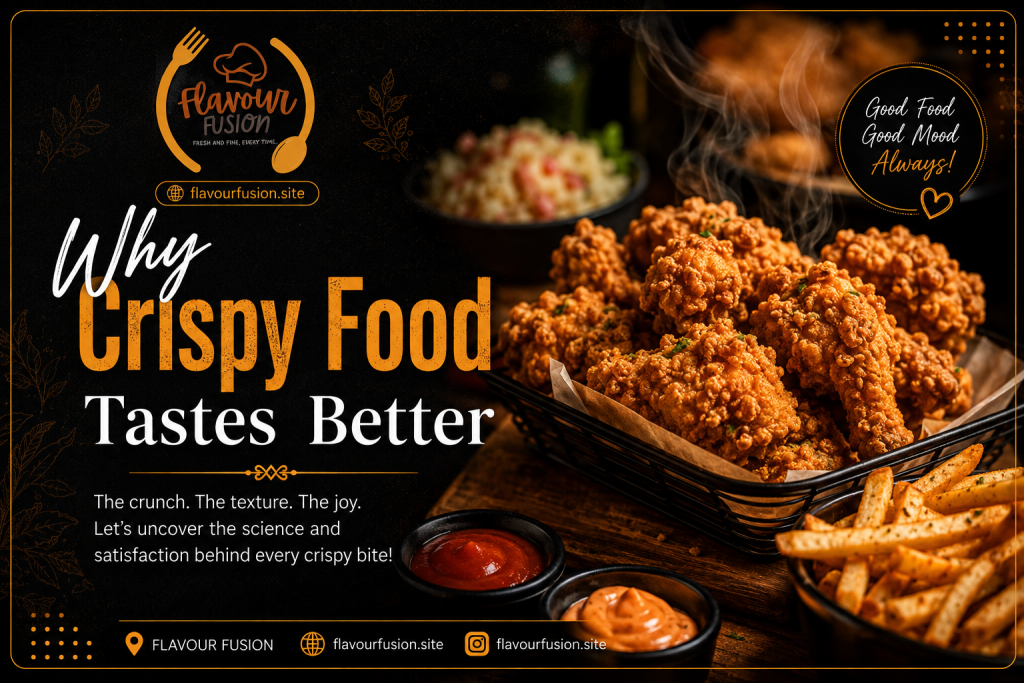 Why Crispy Food Tastes Better
